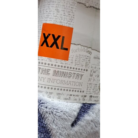 NEW Harry Potter Wizarding World 2Pc Blue XXL Lounge Set Fleece Women's Pajamas - Picture 3 of 7